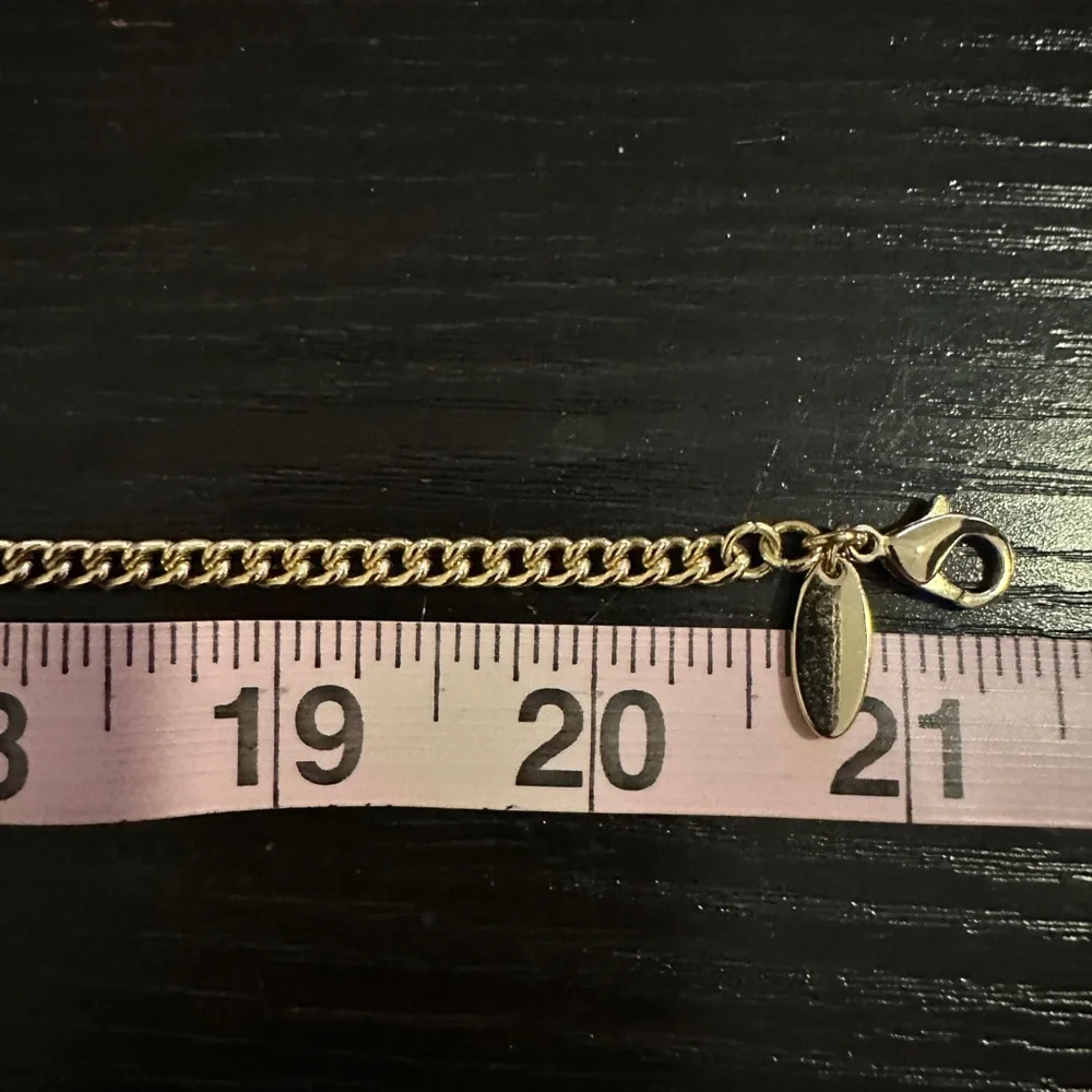 Gold & Silver Circle Necklace - Picture 6 of 7